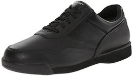 Rockport Men's Prowalker Walking Shoe, Black, 10 M