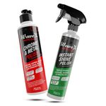 Wavex Bike Cleaning Kit - Bike Polish 350ml and Metal polish 350ml | Cleans. Shines and Protects (Set of 2)