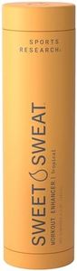Sports Research Sweet Sweat Workout Enhancer Roll-On Gel Stick, Tropical - Makes You Sweat Harder and Faster, Use with Sweet Sweat Waist Trimmer