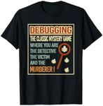 retro debugging Computer Science programmers coding T-Shirt