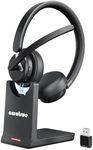 awatrue Wireless Headset with Mic,B