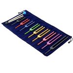 AILIMIAO 9Piece Tuning Fork Set,Tuning Forks for Healing Chakra,Sound Therapy,Keep Body,Mind and Spirit in Perfect Harmony