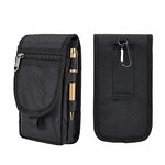 Tool Belt Pouch,Phone Pouch for Iphone 13 Pro Max,Multipurpose Cell Phone Case with Carabiner,Tactical Waist Bag with Cell Phone Holster,EDC Pouch,Phone Belt Pouch for Traveling,Camping.