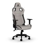 CORSAIR T3 Rush, Fabric Gaming Chair, Gray/Charcoal