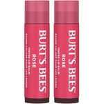Burt's Bees Tinted Lip Balm - Rose 0.15 Ounce 2 Pcs