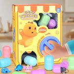 Mini Vending Machine Kids Toys, Claw Machine Dragon Egg Twist Toy, Surprise Blind-box Eggs with Toys Inside, Creative Vending Machine Toy for Kids Birthdays Halloween Christmas Easter Egg Hunt Gift