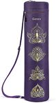 Gonex Yoga Mat Bag, Full-Zip Exercise Yoga Mat Carry Bag Durable Waterproof Oxford Cloth with 2 Cargo Pockets, Extra Wide, Adjustable Shoulder Strap