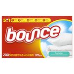 Bounce Fabric Softener Dryer Sheets, Fresh Linen, 200 Count