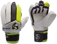 SG Ecolite Cricket Batting Gloves | Multicolor | Size: Extra Youth | For Right-Hand Batsman