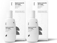 Sons Ketoconazole Anti-Dandruff Treatment Shampoo. Treats & Prevents Dandruff, Itchy Scalp, Seborrhoeic Dermatitis & Psoriasis. 2 x 60ml. Made in Europe.