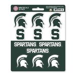 Fanmats 61176: Michigan State Spartans 12 Count Mini Decal Sticker Pack