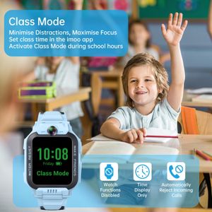 imoo Kids Smart Watch, Blue – Z7 GPS Tracker, Waterproof