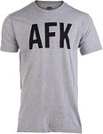 AFK | Away from Keyboard, Funny Video Gamer Gaming Player Men Women Joke T-Shirt-(Adult,XL)