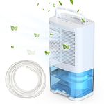 Dehumidifier,（810 Sq.ft）68oz Dehumidifiers for Home Basements,Quiet Dehumidifier With Drain Hose & Auto Shut Off, Portable Small Dehumidifiers for Bedroom Bathroom Room Closet RV