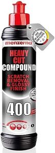 menzerna Heavy Cut Compound 400" Car Polish I Heavy Cut, Medium Cut & Finish I Buffing & Polishing Compound for Scratch Repair I for Scratches, Swirls & Holograms I High Abrasion, Silicone Free I 8oz