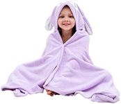 Bigood Hooded Bath Towels for Babies, Toddler Kids Cute Animal Bath Robe Soft Plush Hooded Towel Bathrobe for Boys Girls