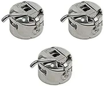 Metal Bobbin Case, 3 Piece Set, Suitable for Most Sewing Machines, Grade A Quality