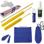 ROCHIX 1890 Flute Care and Maintenance Set, includes Cleaning Cloth, Cleaning Brush, Cleaning Rod, Swab, Cork Grease, Key Oil