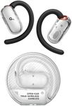 soundcore V40i by Anker, Open-Ear Headphones, Crystal-Clear Design, Lidless Case, 4 Adjustable Positions for Every Ear Size, Richer Bass, IP55, 21H Playtime, AI Clear Calls, Bluetooth 5.4, App Control