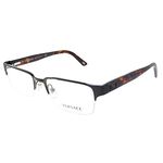 Versace VE1184 Eyeglasses-1269 Brushed Brown-53mm