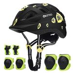 GROTTICO Toddler Kids Helmet Protective Gear Set - for 2-10 Years Boys Girls Bike Skate Scooter, Adjustable Ultralight CPSC Safety Certificate