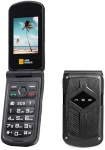 AGM M10 Robustes 4G Klapphandy ohne Vertrag – Outdoor Tastenhandy mit Dual-SIM, FM-Radio, SOS-Notruftaste und erweiterbarem Speicher bis 128GB – Kompaktes, langlebiges Handy für Arbeit & Outdoor