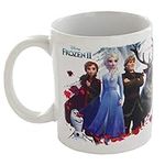 Disney MG25579 Frozen 2 (Group) Mug, 11oz/315ml, White, 1 Count (Pack of 1)