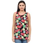 OCEAN RACE CAPSICA Women Cotton Fresh Colors Polka Dot Tank Top(Grape -CA-80-XL)