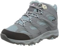 Merrell Girls Moab 3 Mid WTRPF Hiking Shoe, Altitude, 4 Big Kid