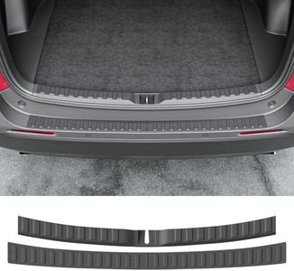 powoq 2PCS Rear Bumper Protector Compatible with 2019-2025 Toyota RAV4 Trunk Sill Cover Protector Replacement for 2019-2025 Toyota RAV4 Accessories