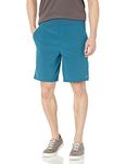 Alo Yoga Men's 9" Repetition Short Yoga, Mineral Blue, X-Large