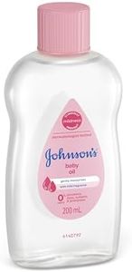 Johnson's Baby Gentle Mild Moisturising Baby Oil 200mL|Moisturises baby’s delicate skin & helps protect dry skin|Great as a baby massage oil