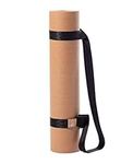 Sweet Sweat Yoga Mat (Dual Sided) - Fitness & Exercise Mat with Easy-Cinch Yoga Mat Carrier Strap (72"L x 24"W)