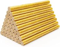 ENPOINT Glitter Gold Hot Glue Sticks, 36 Pack Mini Size Hot Melt Glue Sticks Colored, High and Low Temp Adhesive Glue Sticks for Crafting, DIY, Decoration, Sealing Wax Stamp, 4 Long x 0.27 Dia