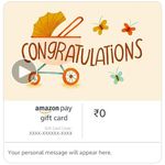 Amazon Pay eGift Card - Congratulations Carraige (Animated)