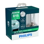 Philips X-tremeVision 85415XVS2 Xenon headlight bulb D1S, set of 2