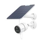 REOLINK 4K 4G LTE Security Camera Outdoor, No WiFi Needed, Removable Battery, Cellular Wireless Solar Camera with Accurate Alarms & Instant, Local & Cloud Storage, Remote Access, Go Ultra+Solar Panel