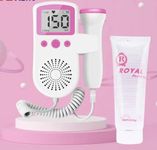 Gel for Doppler Fetal Monitor, Fetal Doppler for Pregnancy Accessories, Easy to Use at Home