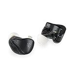 KZ AST Earphone 24 BA Unit high-Fidelity bass Monitor Earphone Balanced Armature Earphone Noise Reduction earplugs Body Engineering Comfortable Sports Music Earphone (with mic, Black)