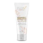 Eva Naturals Vitamin C Exfoliating Scrub - Cleanse and Clear Face - Face Scrub, Face Cleaner, Facial Scrub, Face Exfoliating Scrub, Facial Exfoliating Scrub, Facial Wash, Face Exfoliator