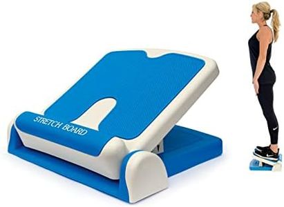 Physioworx Stretch Calfs Robust Stretch Board | Helps Relieve Pain of Plantar Fasciitis and Tight Calf’s | NHS Recommended Device | Slant Board Folds Aways - Lasts Forever