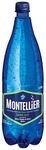 Montellier Carbonated Natural Mineral Water with Lime Flavour 12x1L