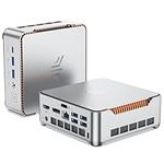 NiPoGi E2 Mini PC Twin Lake-N N150(up to 3.6GHz) 16GB DDR4 1TB M.2 SSD Mini PC Windows 11 Pro Mini Computer,4K@60Hz Dual Display, HDMI 2.0, DP, Dual WiFi, VESA Mount Small PC for Home/Business/School