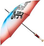 Harley's Bat Sublimated Canopy Umbrella with Molded Baseball Bat Handle