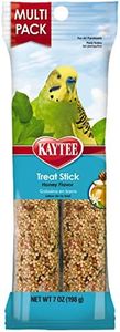 Kaytee Forti-Diet Pro Health Honey Pet Bird Treat Sticks for Parakeets, 2 Bars, 7 Ounce