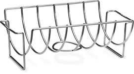 Napoleon BBQ Grill Accessory - 3 in 1 Roasting Rack - 56019 - Rib Rack, Beer Can Chicken Rack, Roast Meat Rack, Increased Convection When Cooking