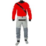 3-Layer Mens Lightweight Soft Shell Dry Suits Front Zipper Fully Taped Drysuit For Watersport Kayaking Paddling For Sailing,Kayaking(L)