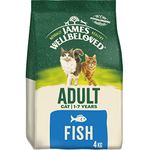 James Wellbeloved Complete Hypoallergenic Adult Dry Cat Food Made With 100% Natural Ingredients and One Source of Animal Protein (Fish), 4 kg