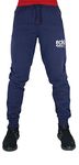 Ecko Men's Designer Cotton Jogger Tracksuit Sweatpants, Navy, Olive, Red (Large, Navy)