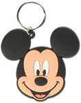 Disney Junior RK38322C Mickey Mouse Rubber Keychain, Multicoloured, 4.5 x 6cm